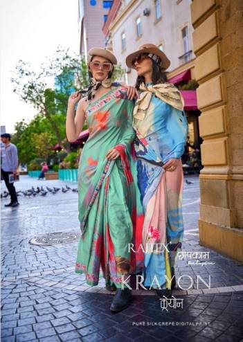 KRAYON BY RAJTEX PURE SILK SAREE MANUFACTURER IN INDIA